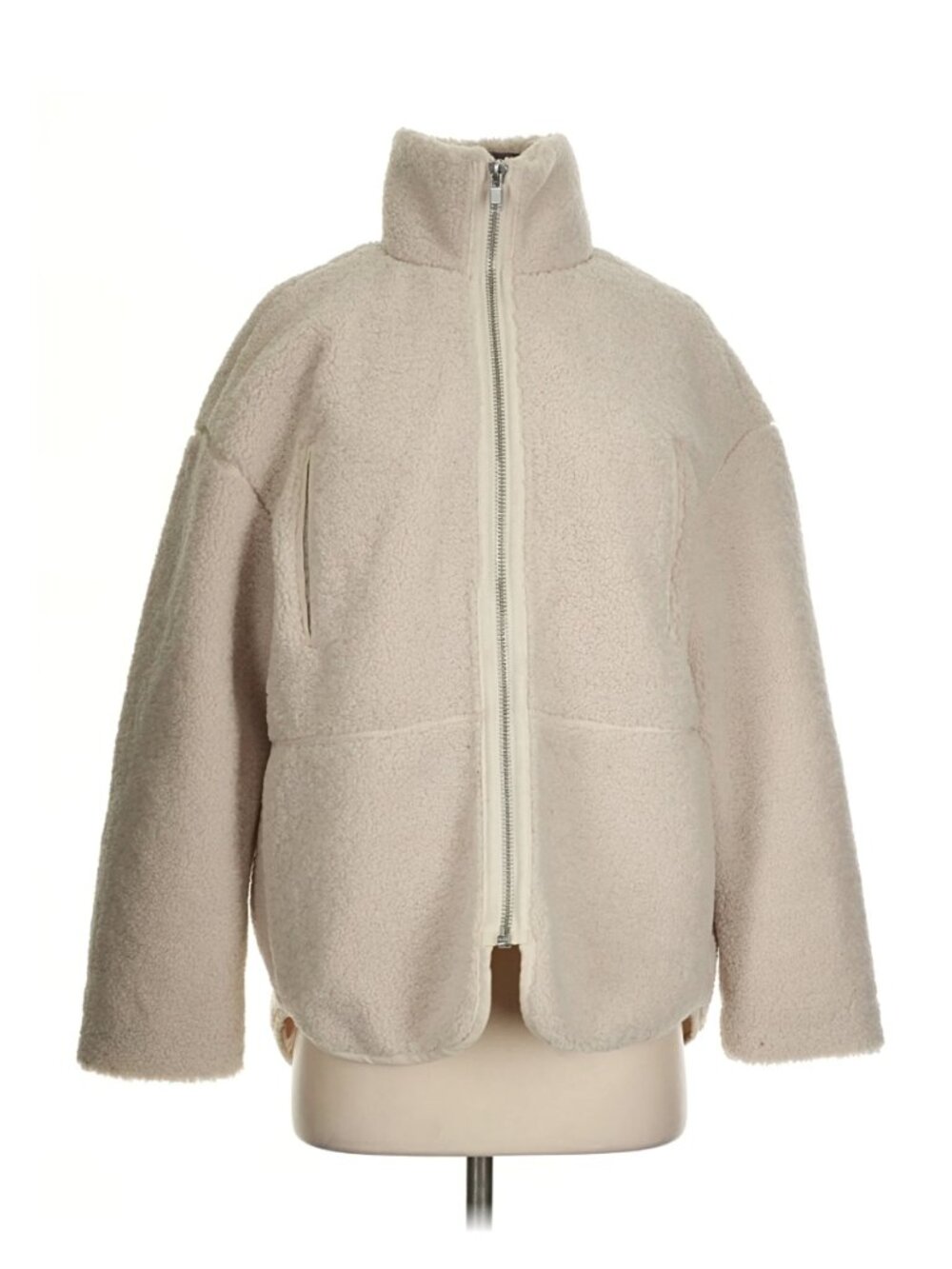 H&M XS Fleece Teddy Coat Jacket